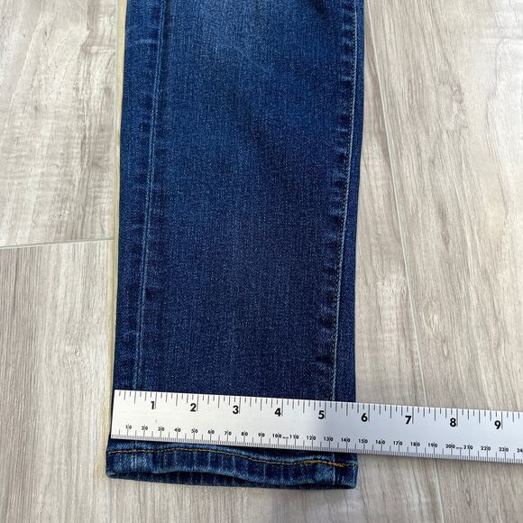 American Eagle Next level AirFlex Skinny Distressed blue Jeans Size W28 L30 - Picture 6 of 11